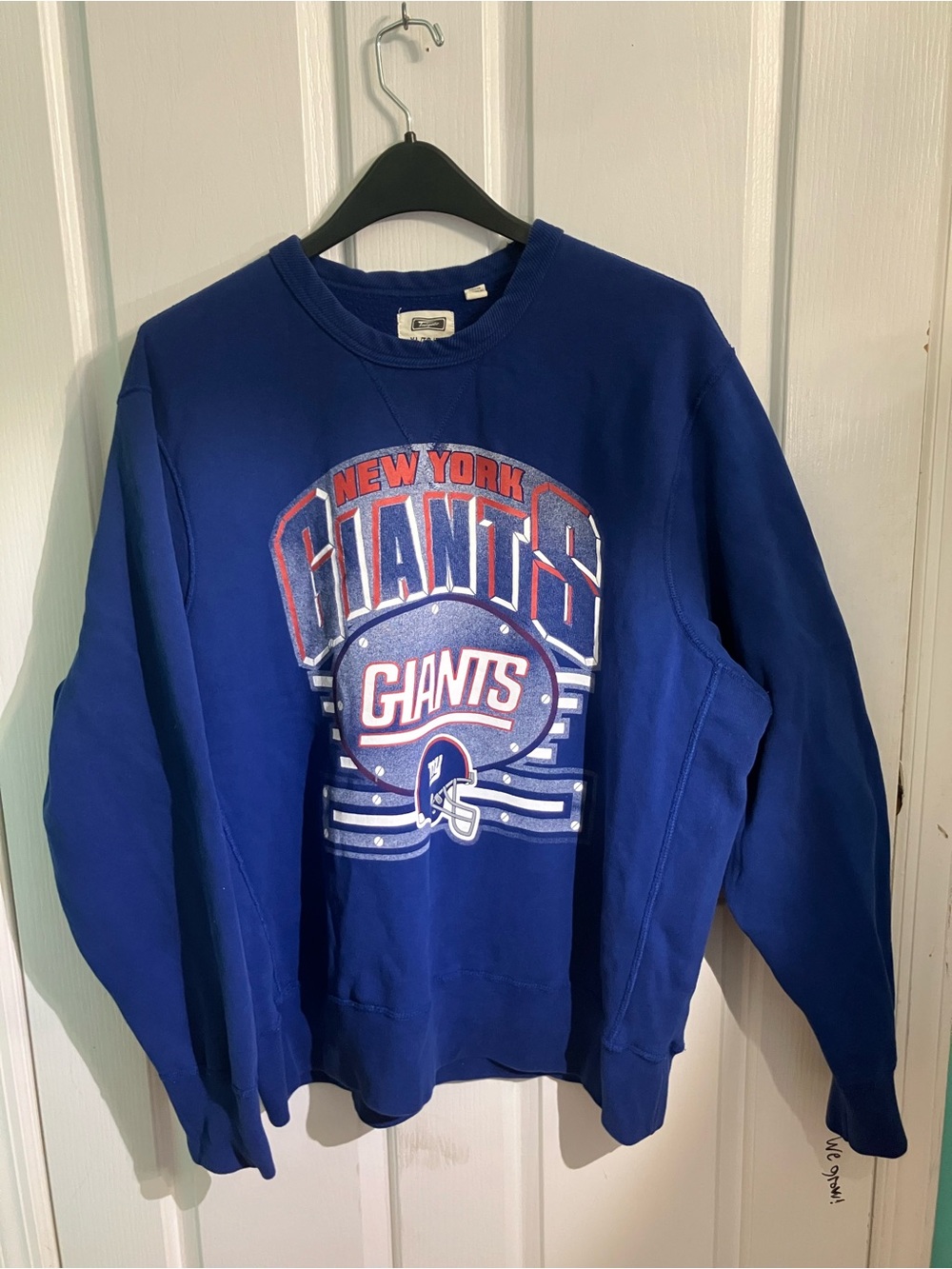 New York Giants Royal Blue Crewneck Sweatshirt